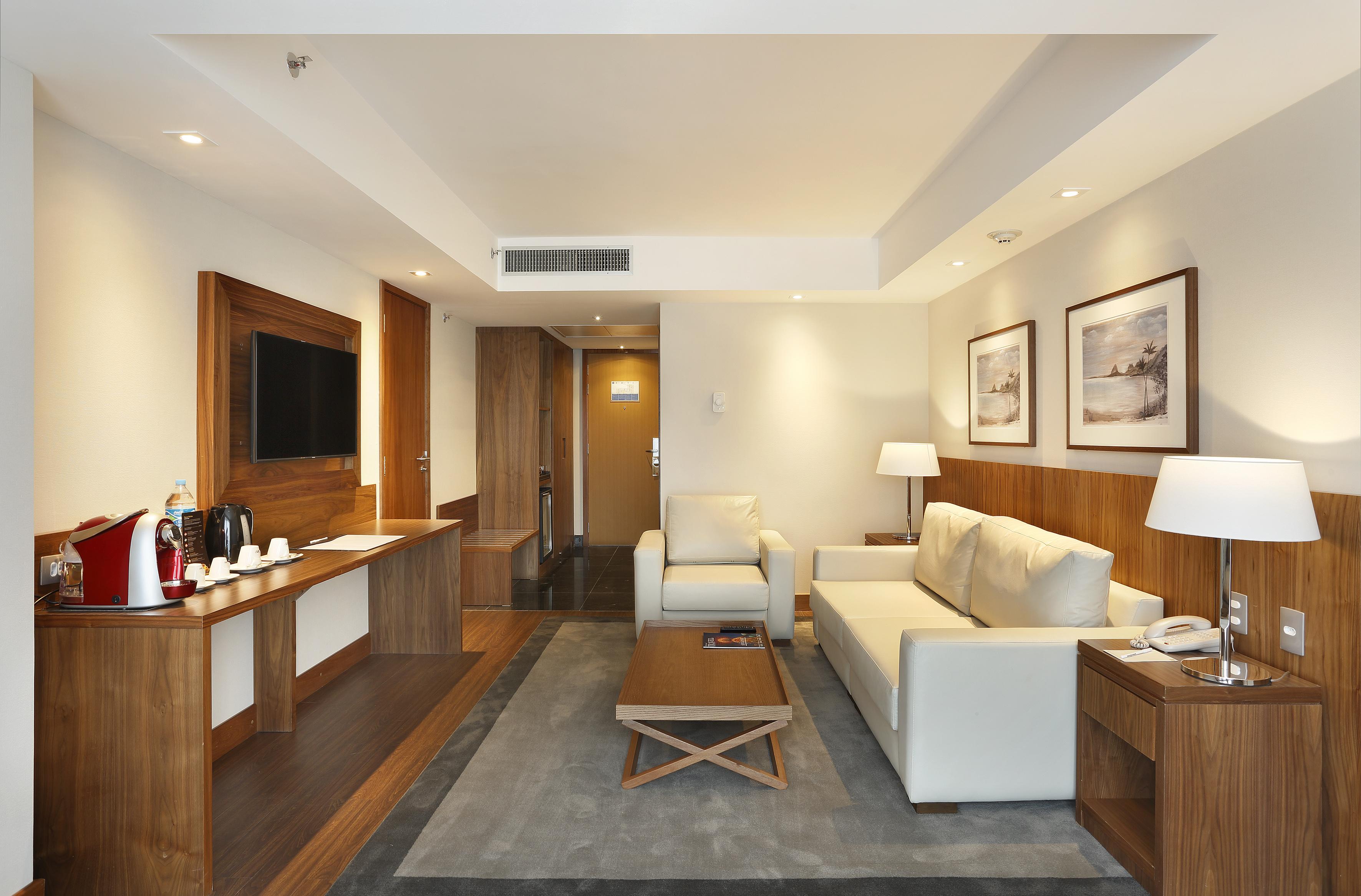 Windsor Marapendi Hotel Rio de Janeiro Bagian luar foto A suite at the hotel