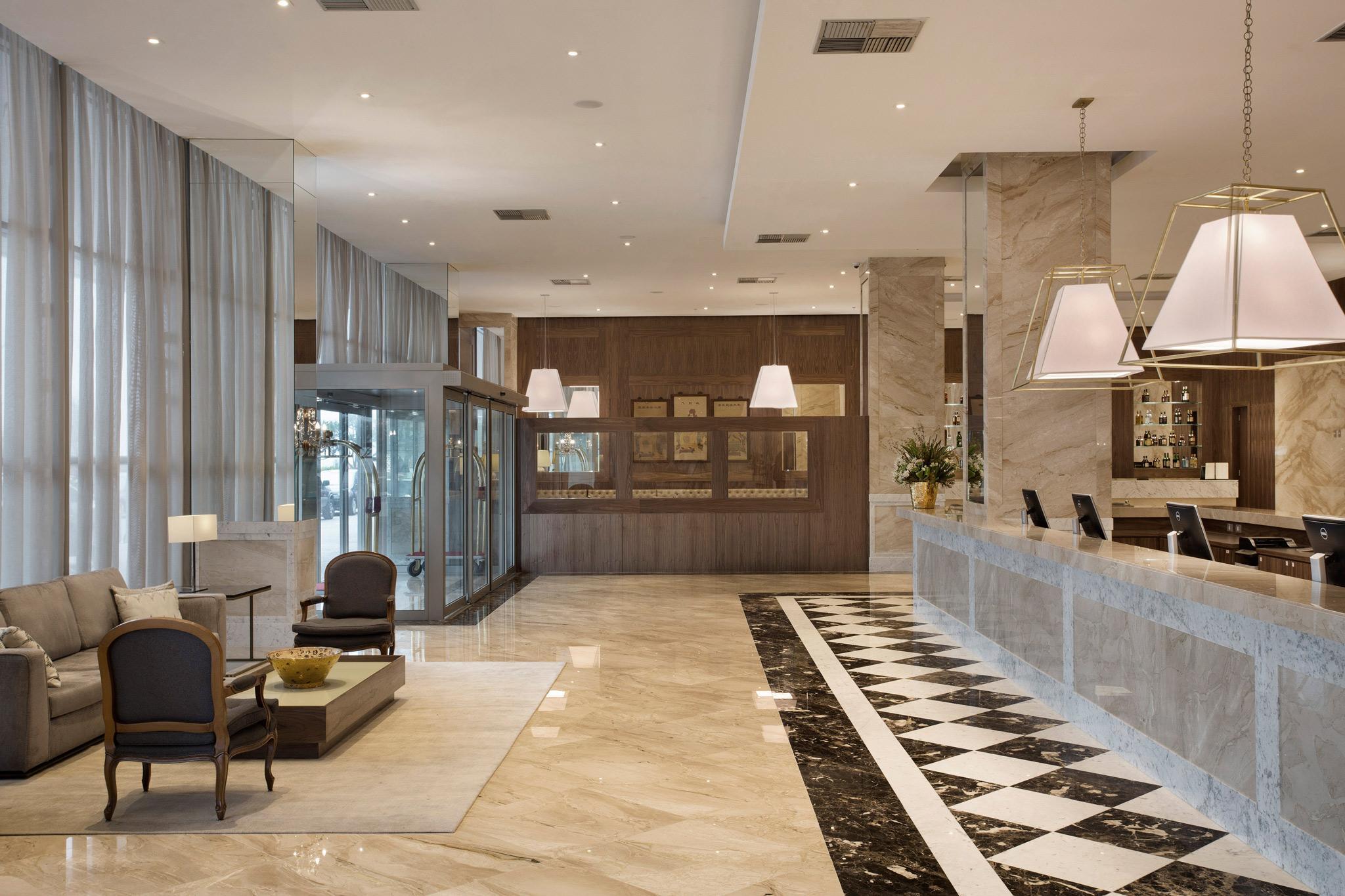 Windsor Marapendi Hotel Rio de Janeiro Bagian luar foto Lobby